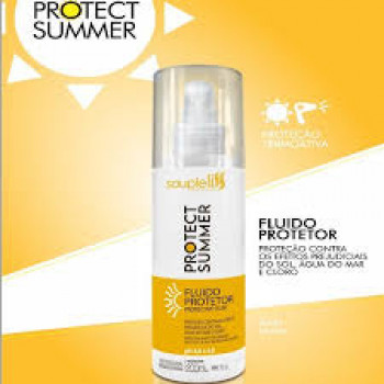 Fluido Protetor Protect Summer Souple Liss 200ml Termoativo +BRINDE