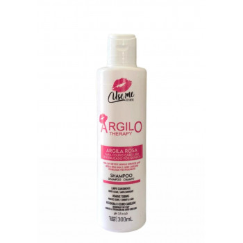 Shampoo Argila Rosa Use Me Para Cabelos Com Química 300ml 