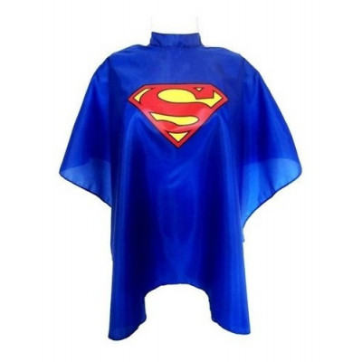 Capa de Corte Infantil Estampada para Cabeleireiro - superman