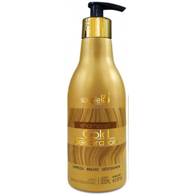 Souple Liss Shampoo 300g Gold Celebration (manutenção)