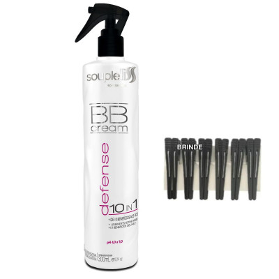 Bb Cream Souple Liss Spray Defence 10 in 1 Protetor Térmico 300ml + BRINDE